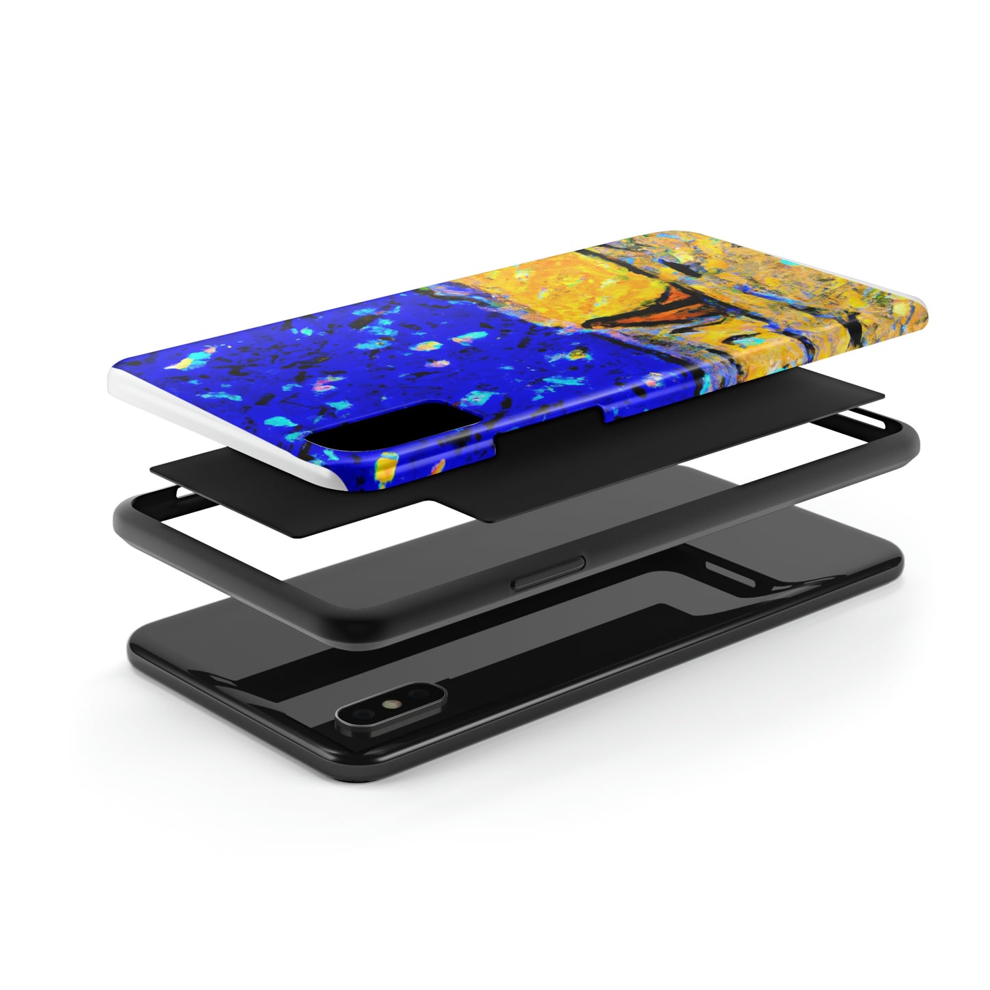 "Enchanted Sands of the Night Sky" - The Alien Tough Phone Cases