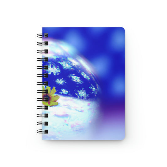 "A Petal in a Winter Wonderland" - The Alien Spiral Bound Journal