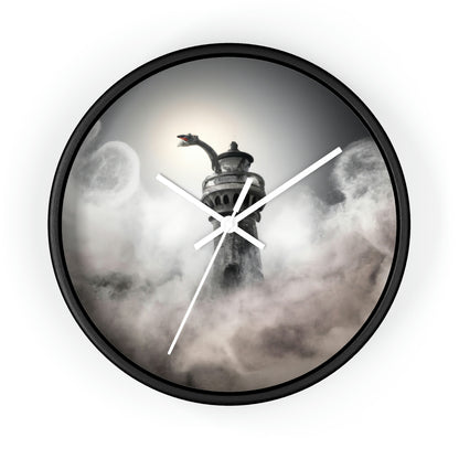 "Smoke and Lighthouse Keeper" - The Alien Wall Clock