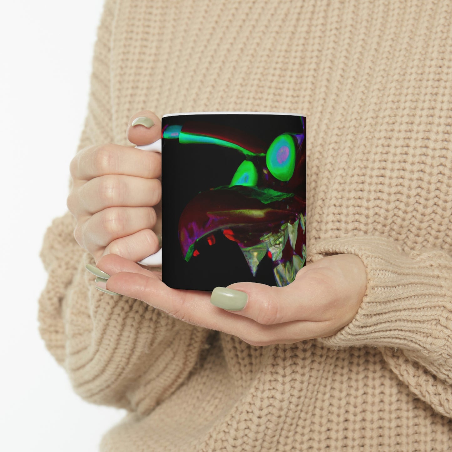 "Carnavale of the Damned" - The Alien Taza de cerámica 11 oz