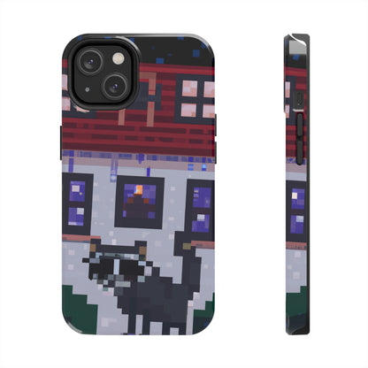 "Caper in the Mansion: A Raccoon's Adventure" - The Alien Tough Phone Cases