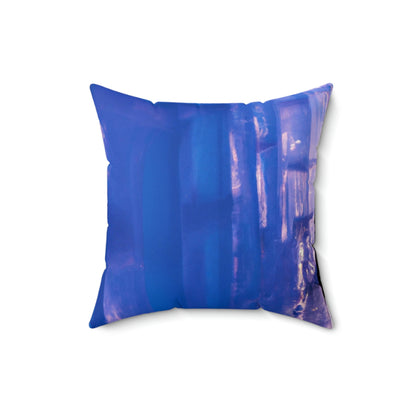 "A Maze of Ice and Snow" - The Alien Square Pillow