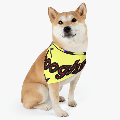 "Technicolor Tech Tales" - The Alien Pet Bandana Collar