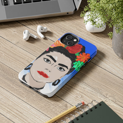 "Fiery Frida: Painting a Mexican Icon with Colorful Culture" - The Alien Tough Phone Cases