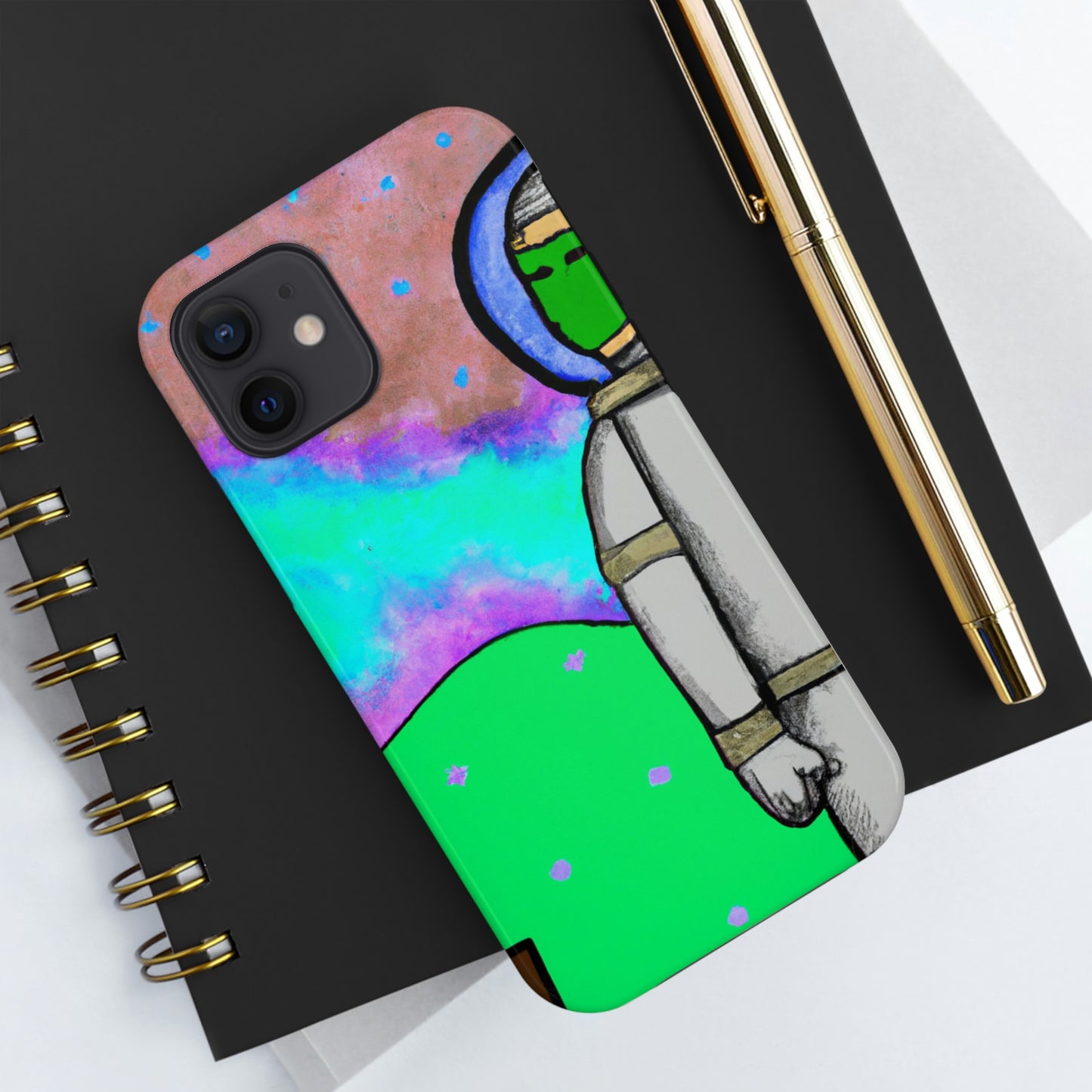 "Alleine im Alien-Himmel" - Die Alien Tough Phone Cases