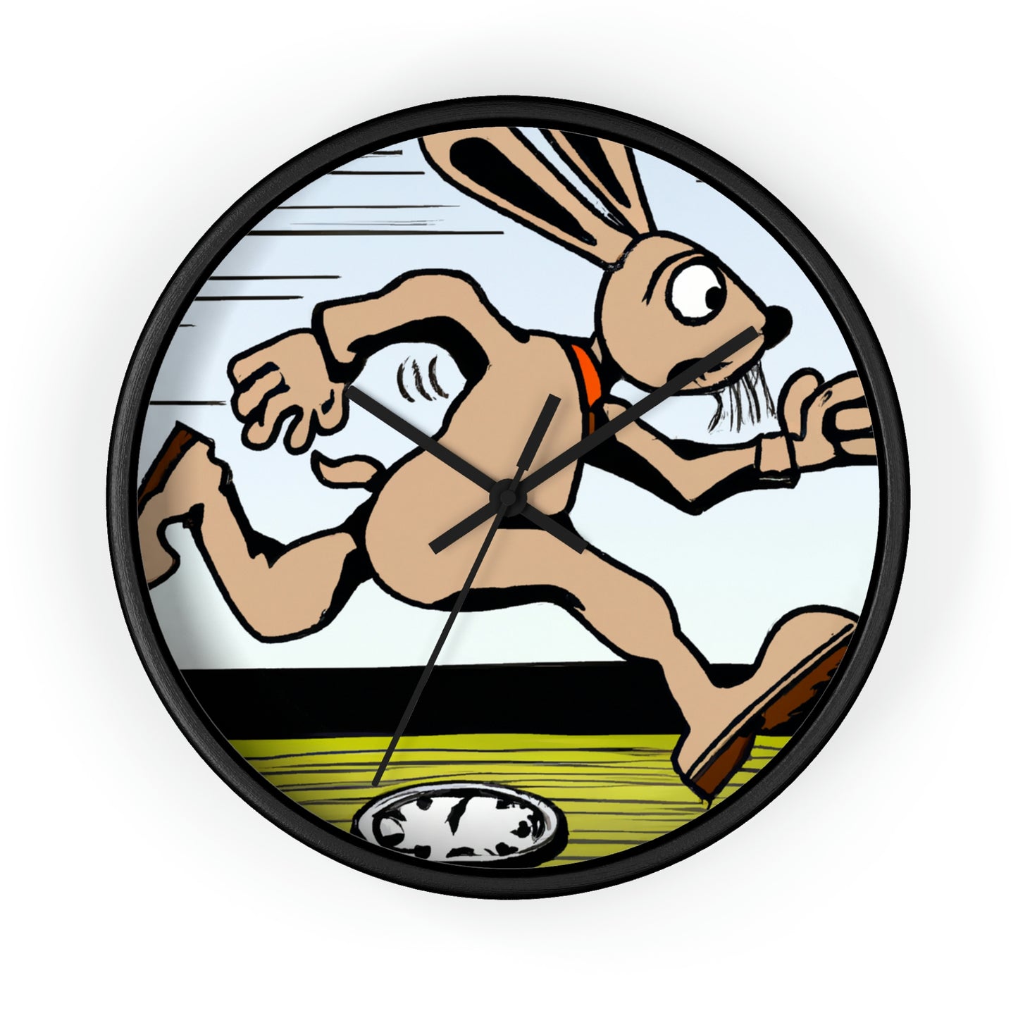 "The Great Hare-Racing Rush." - The Alien Wall Clock