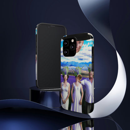 "Lavender Family Reunion: A Blooming Celebration" - The Alien Tough Phone Cases