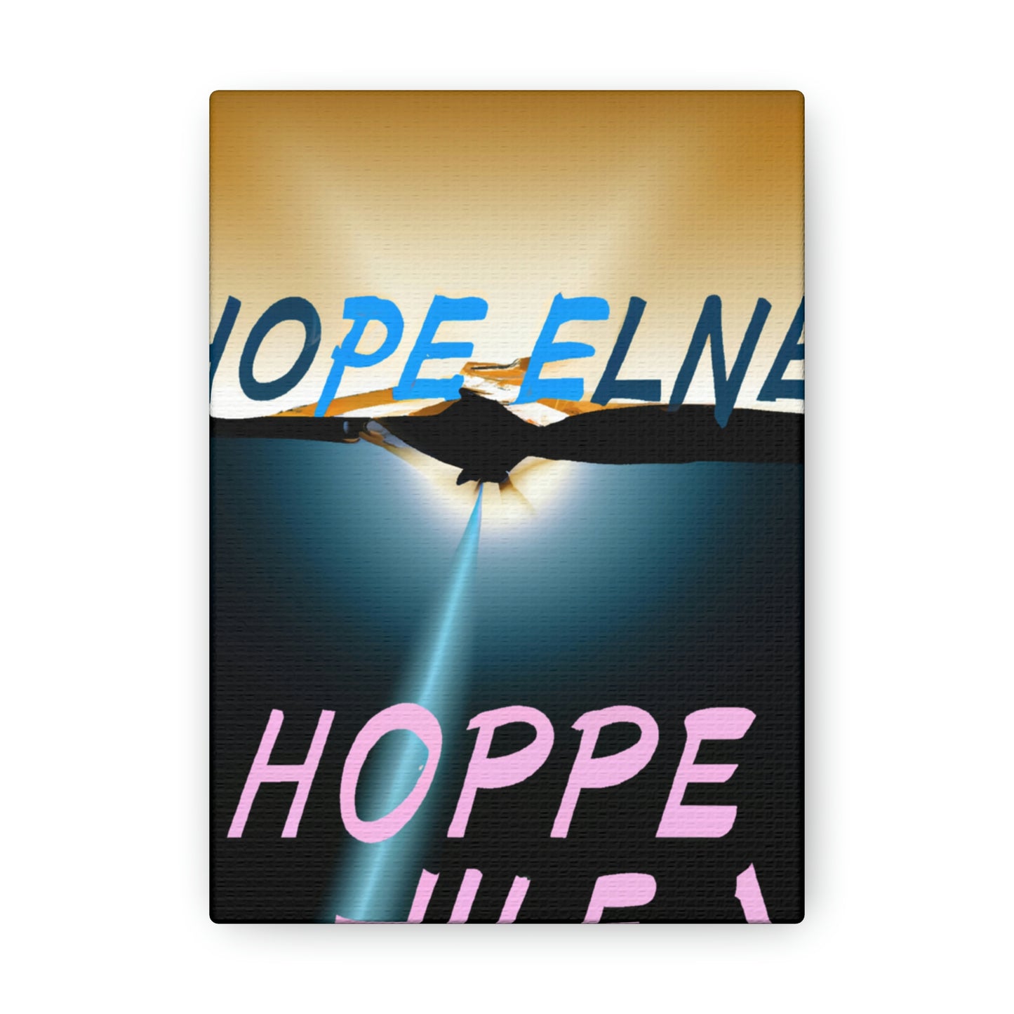 "Ein Leuchtfeuer der Hoffnung" - Leinwand
