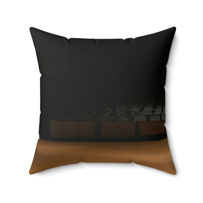 "Last Dance Before the Curtain Closes" - The Alien Square Pillow