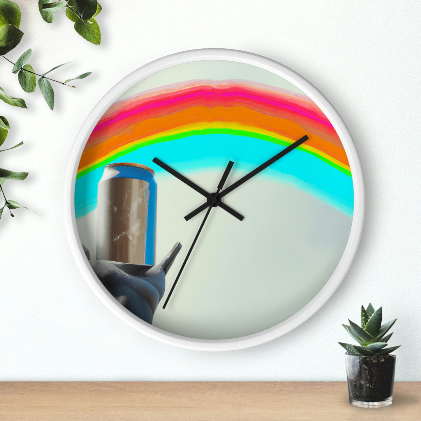 "A Toast To Possibility" - The Alien Wall Clock