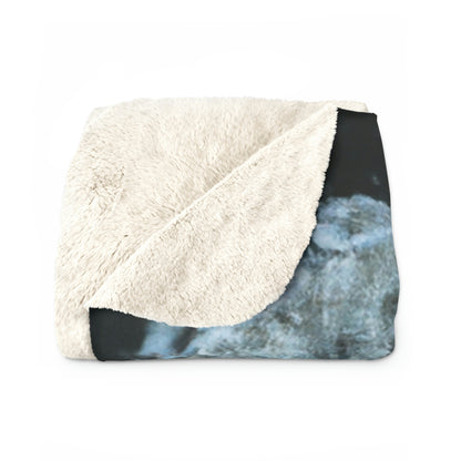 "Uncertain Snowglobe" - The Alien Sherpa Fleece Blanket