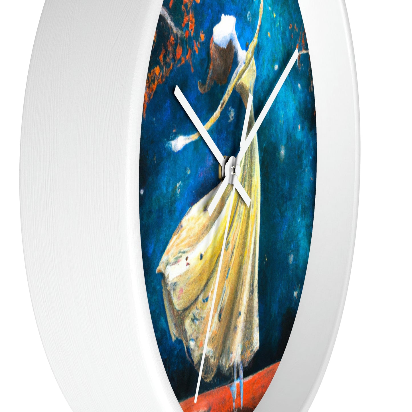 "A Starlight Ballerina" - The Alien Wall Clock