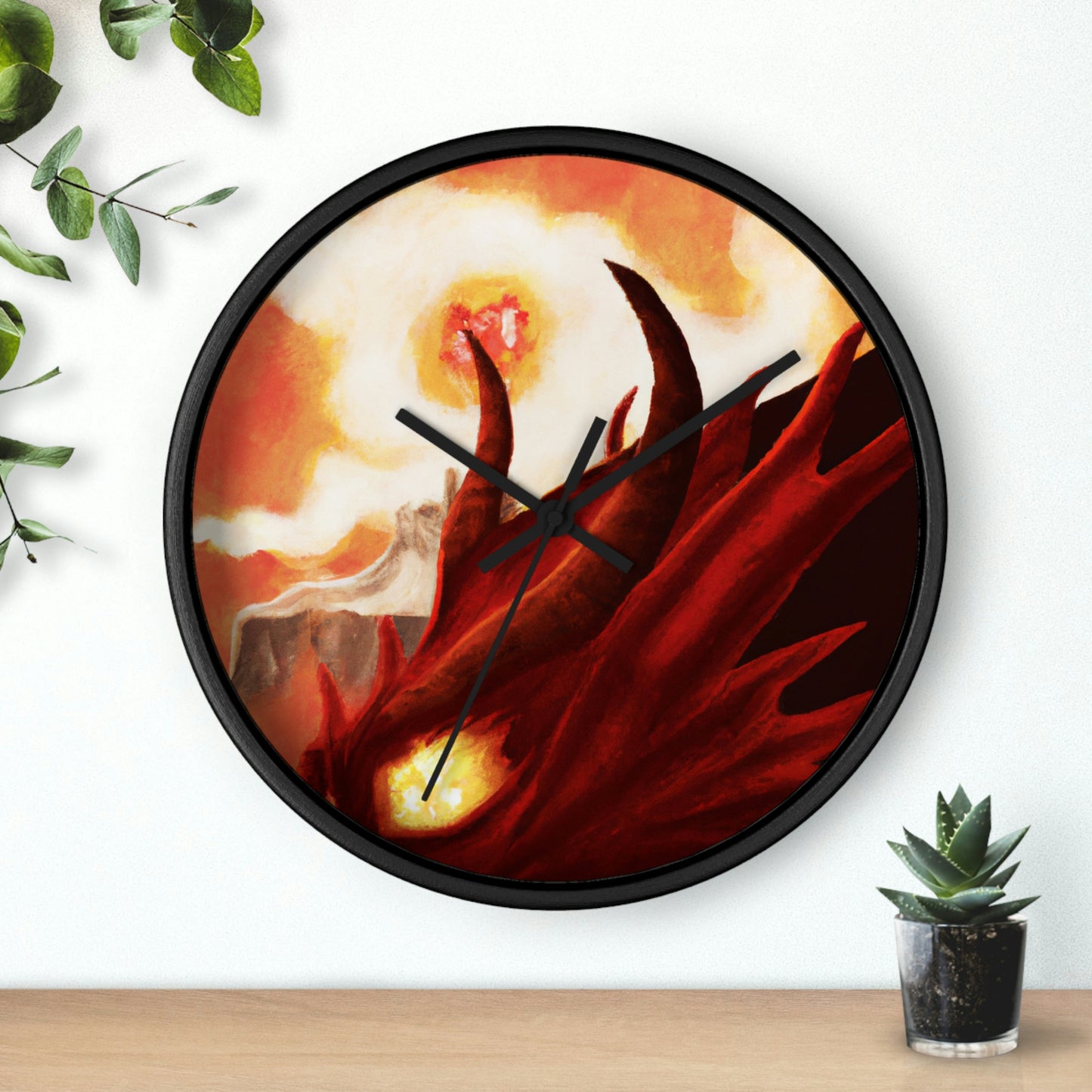 The Crimson Scourge of the Kingdom - The Alien Wall Clock