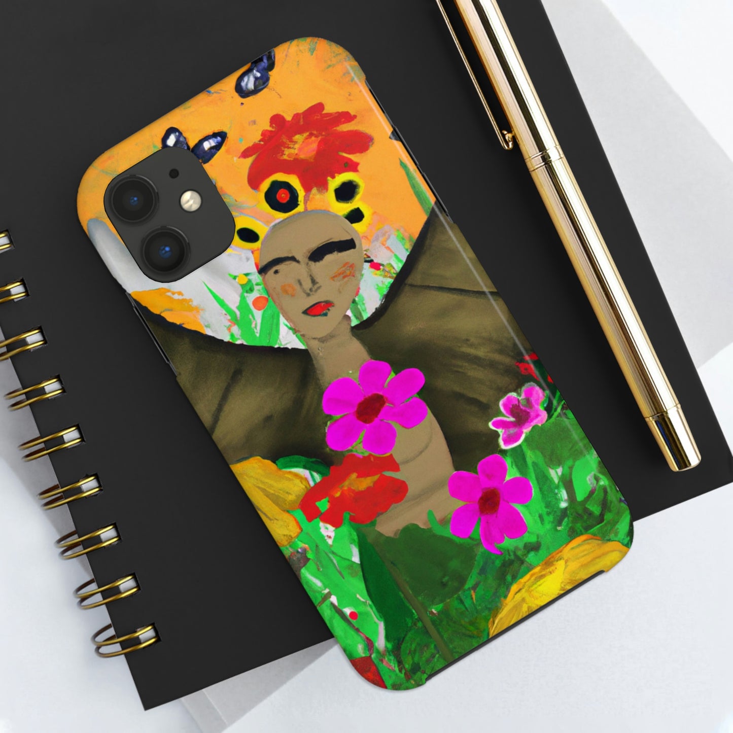 "Schmetterlingsballett auf der Wildblumenwiese" - Die Alien Tough Phone Cases