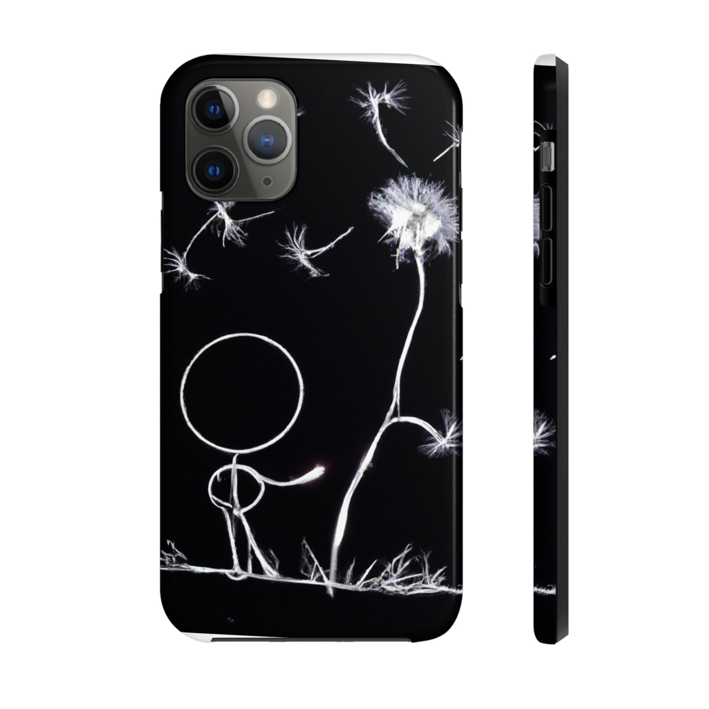 „A Dandelion Flicker in the Midnight Breeze“ – The Alien Tough Phone Cases