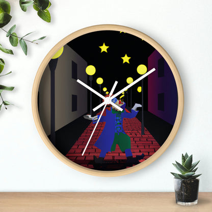 "Alley Star Juggler" - Die Alien-Wanduhr