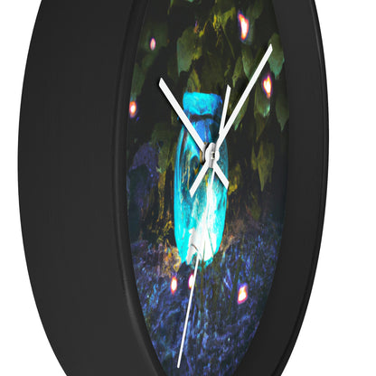 "Luminescence of Forgotten Dreams" - The Alien Wall Clock