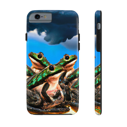 "Ein Froschchor im Gewitter" - Die Alien Tough Phone Cases