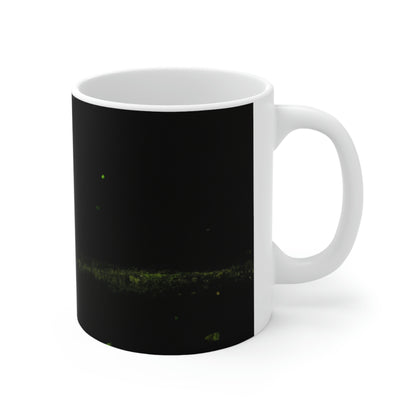 "A Thousand Fireflies in the Night Sky" - The Alien Ceramic Mug 11 oz