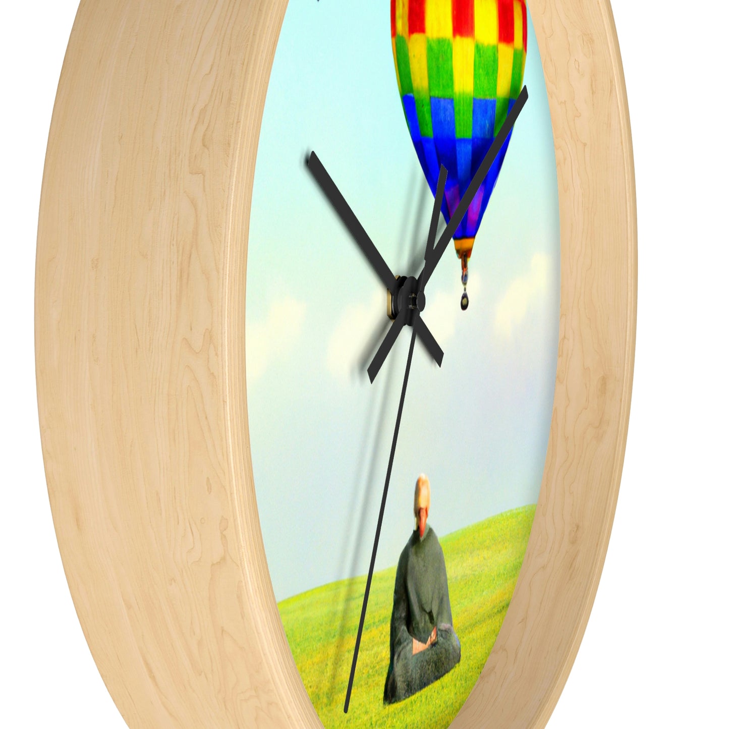 "Finding Stillness in the Sky" - The Alien Wall Clock