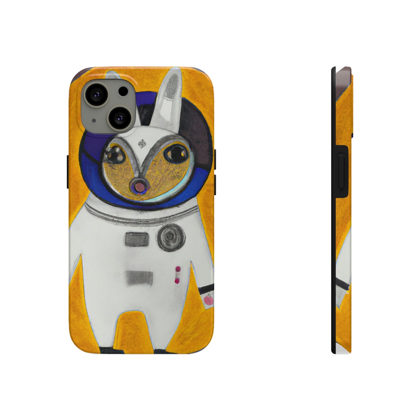 "Hopping to the Moon: Die weltraumgebundenen Abenteuer eines schelmischen Kaninchens". - Die Alien Tough Phone Cases