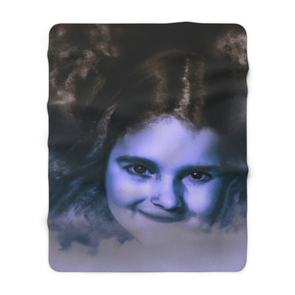 Through the Misty Veil - The Alien Sherpa Fleece Blanket