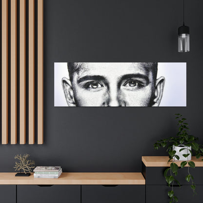 "Playing with Monochrome: Create a Celebrity Portrait with Pens" - The Alien Canva