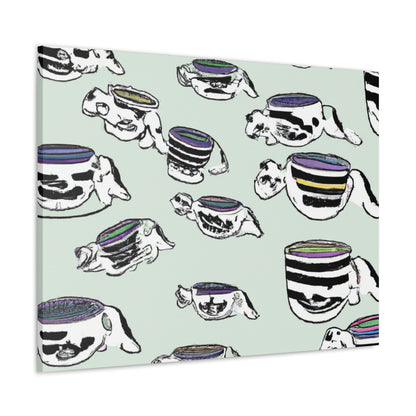 "A Purr-fectly Precious Tea Party Parade" - The Alien Canva