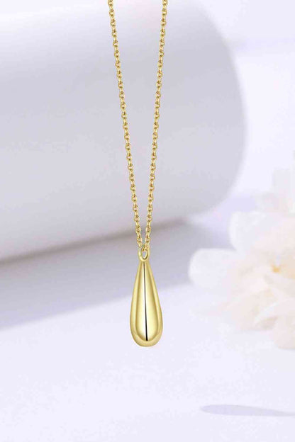 18K Gold-Plated Pendant Necklace