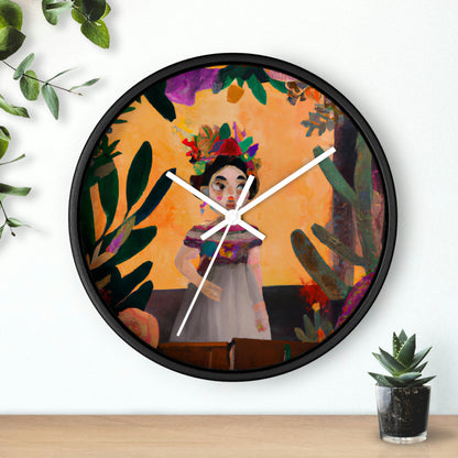 "A Child's Unexpected Enchanted Journey" - The Alien Wall Clock