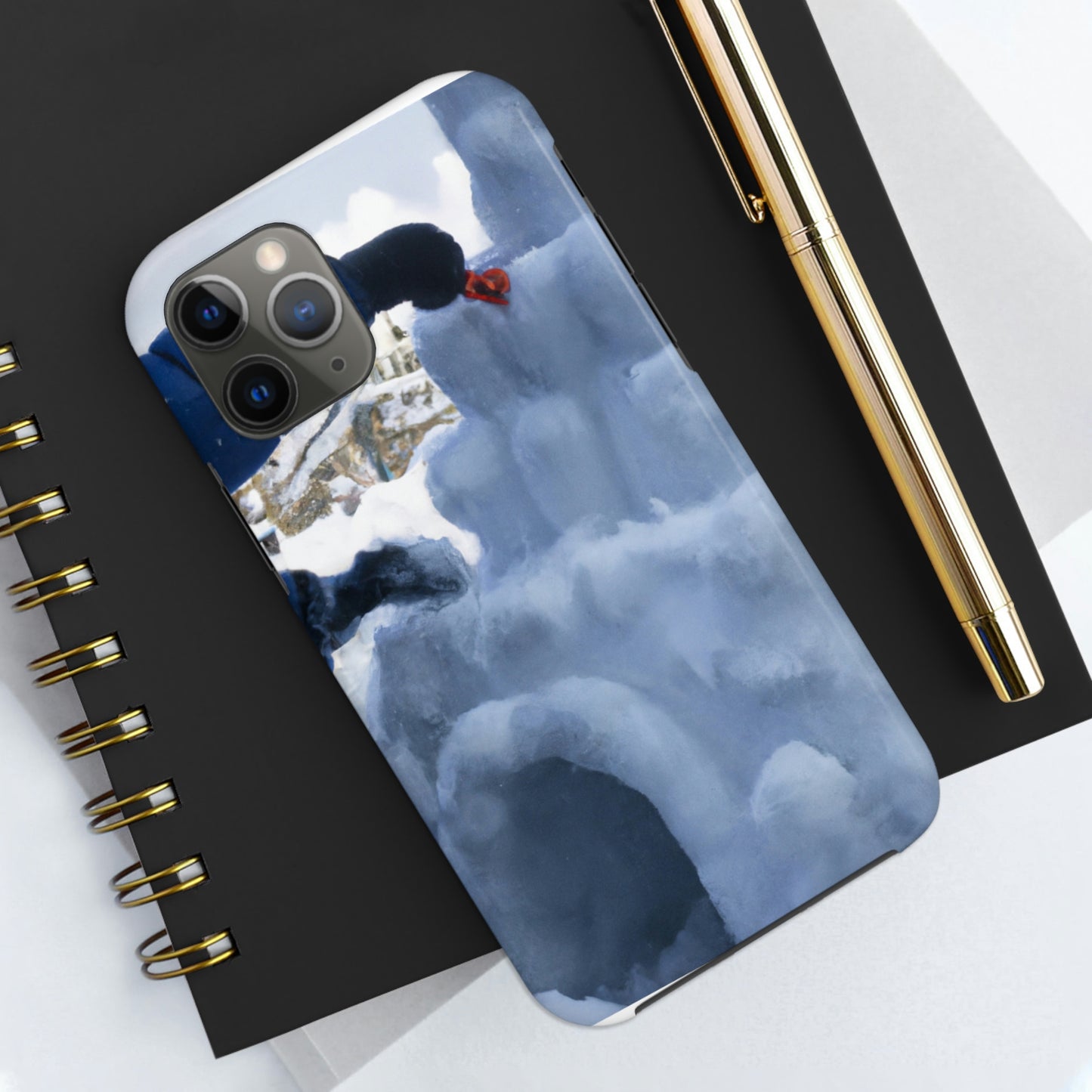 Magisches Winterwunderland - Die Alien Tough Phone Cases