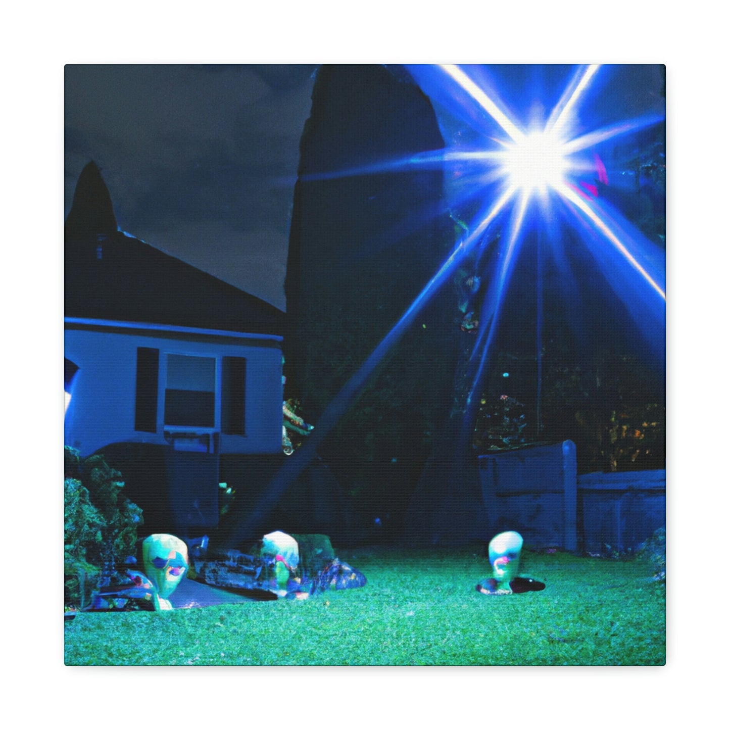 'Invasion der Suburban Suburbans' - The Alien Canva