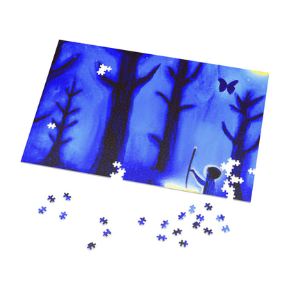 "A Journey Through the Moonlit Forest" - The Alien Jigsaw Puzzle