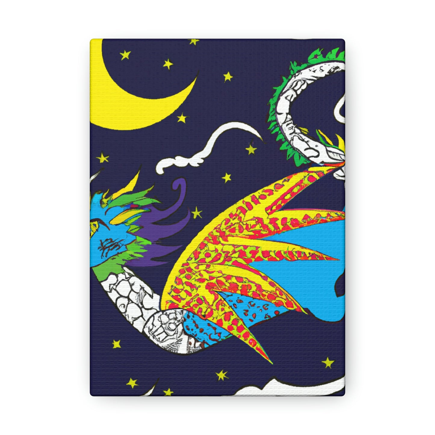 "Midnight Flight of the Dragon" - The Alien Canva