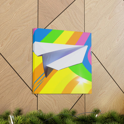 "Un vuelo de color" - The Alien Canva