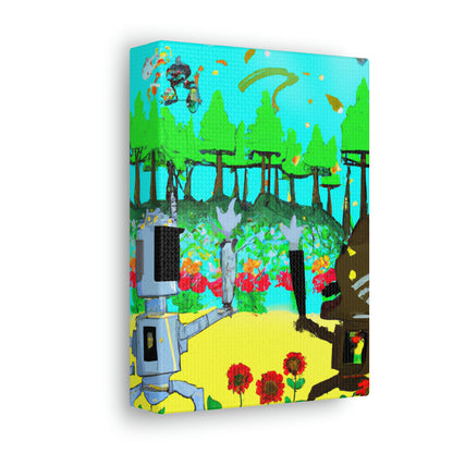 Robo Garden Wars - Die Alien-Canva