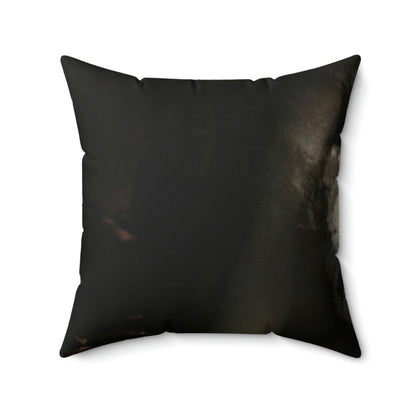 "A Melancholy Tango of Two Dolls" - The Alien Square Pillow