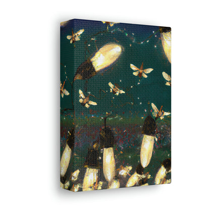 Twinkling Fireflies in the Evening Sky - The Alien Canva