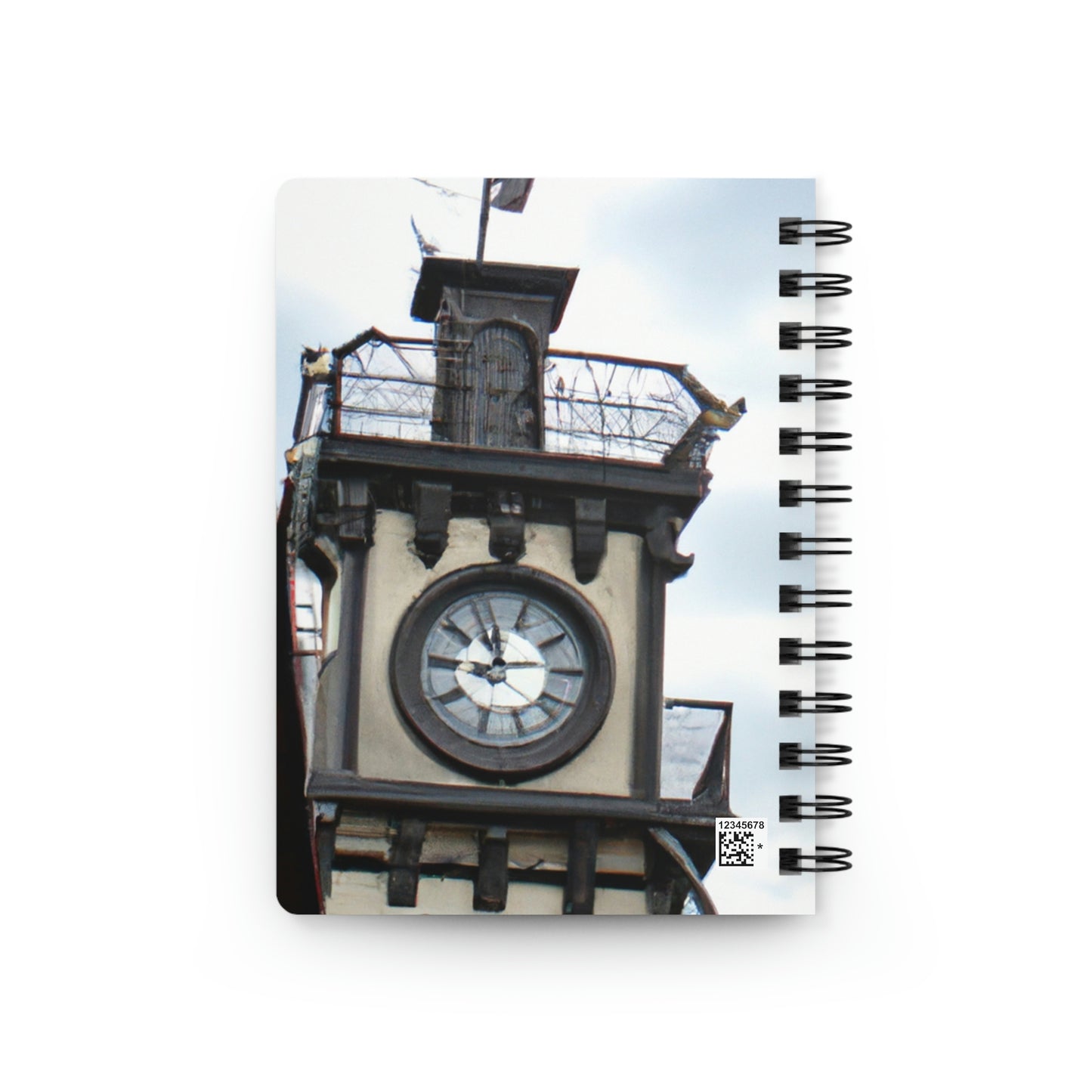 The Clocktower's Shadow - The Alien Spiral Bound Journal