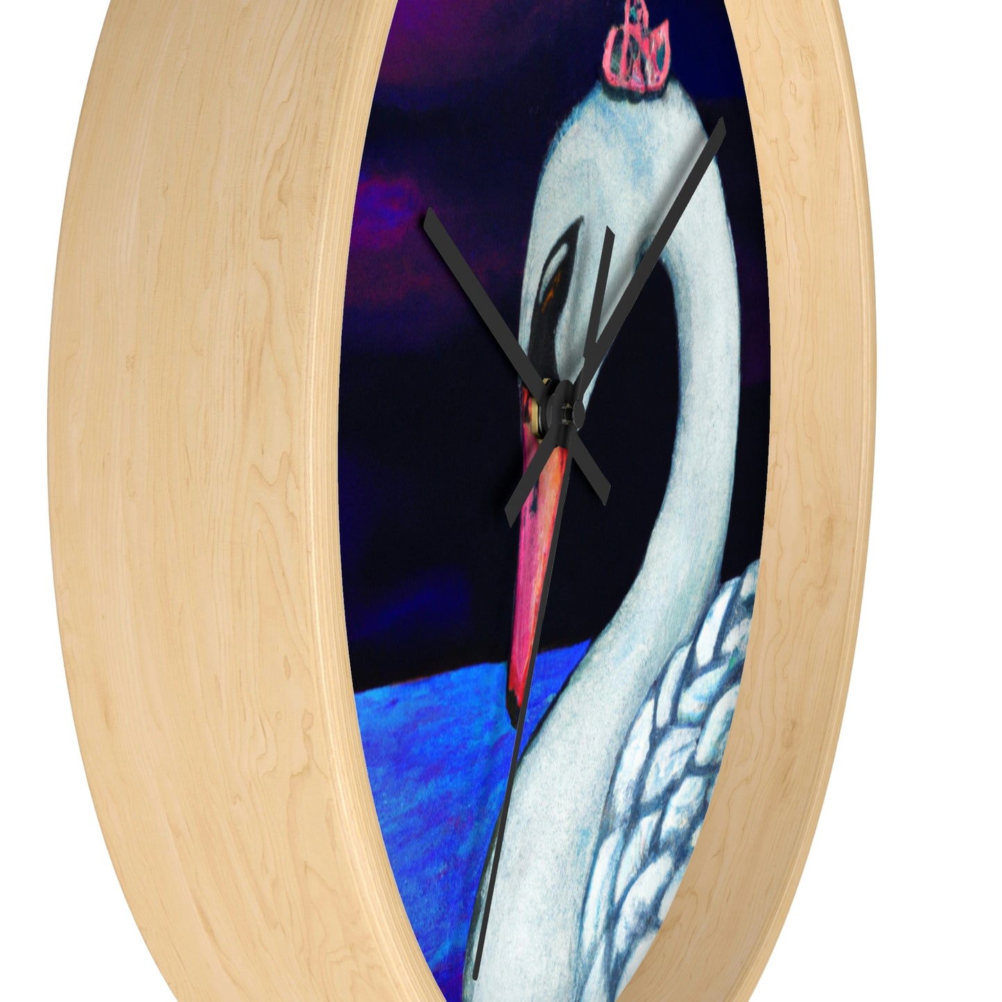 "El lamento de un cisne: los cielos viudos" - El reloj de pared alienígena