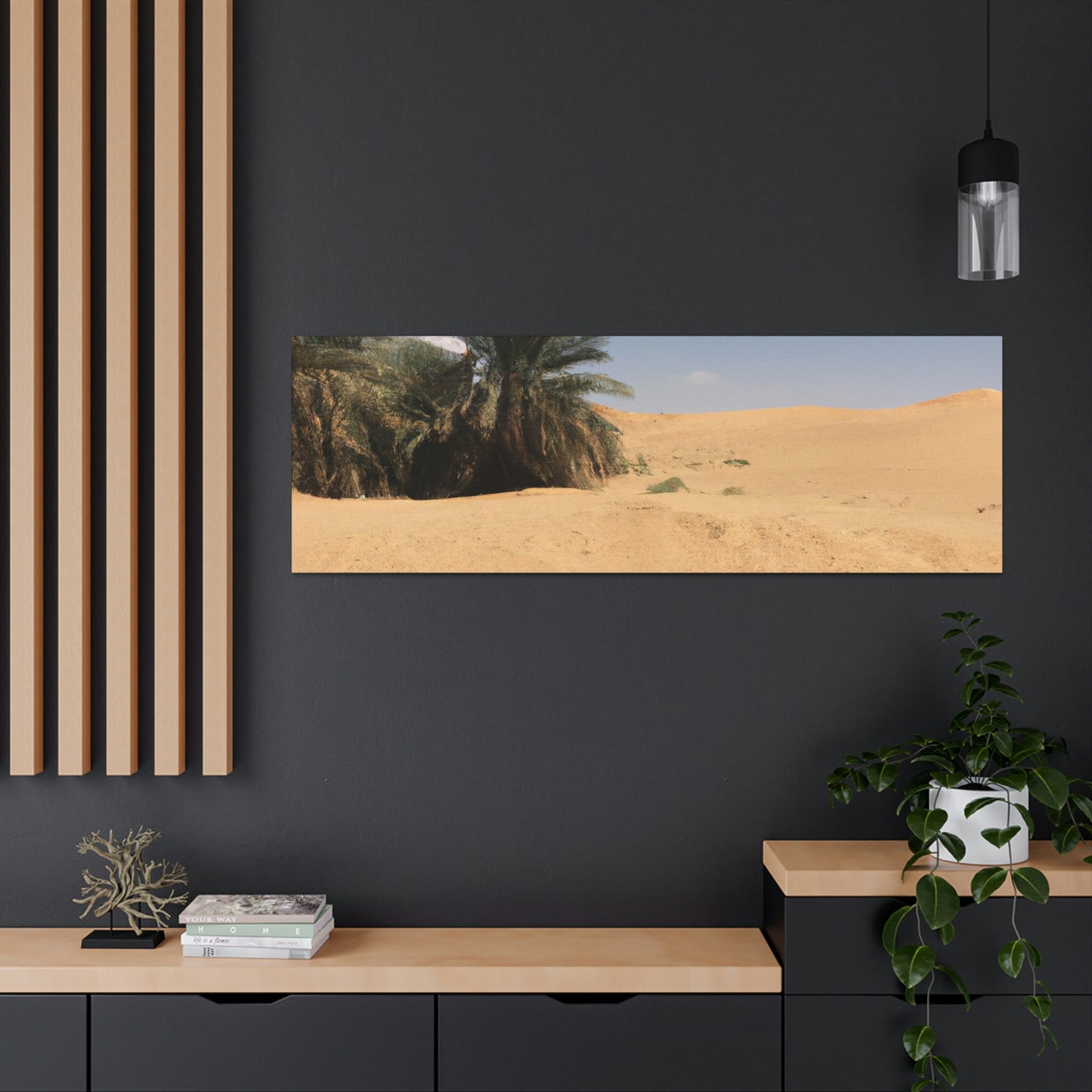 "A Desert Oasis" - The Alien Canva