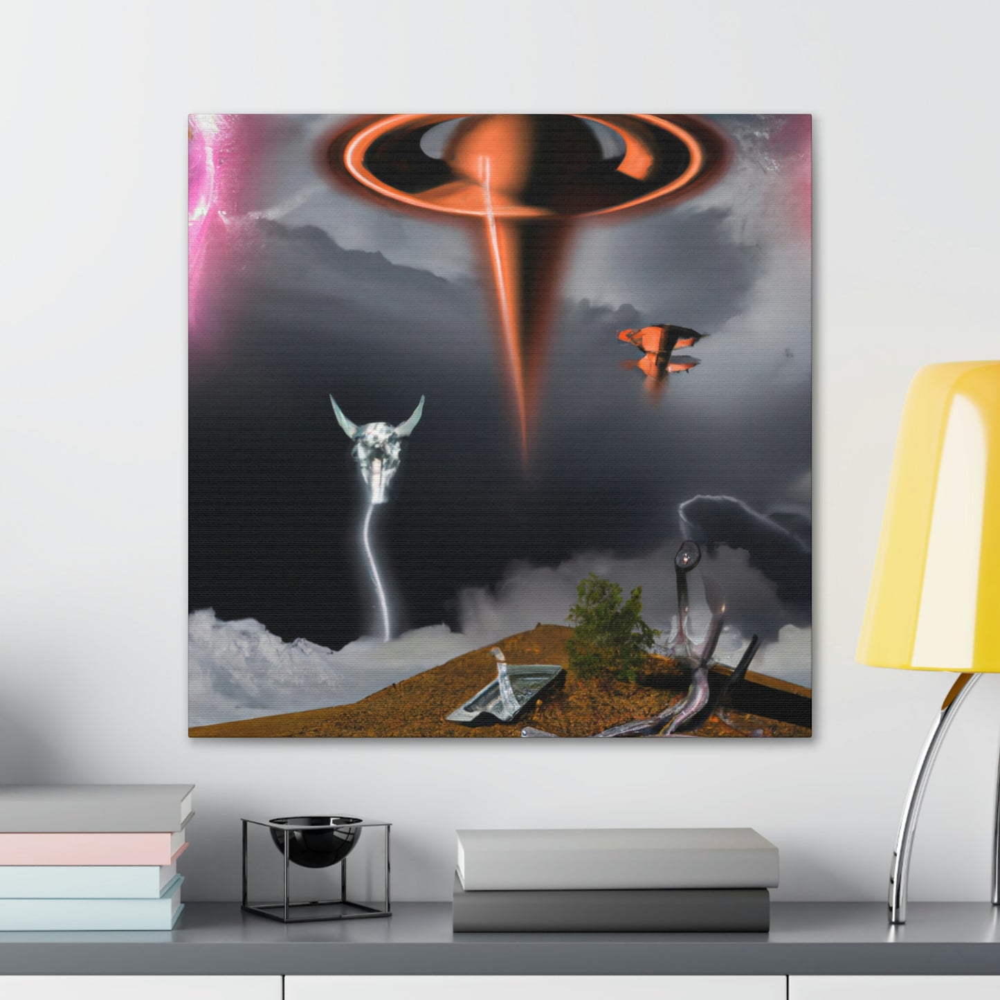 Invasion of the Storm Aliens - The Alien Canva