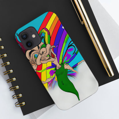 Rainbow Mischief Fairy - Die Alien Tough Phone Cases