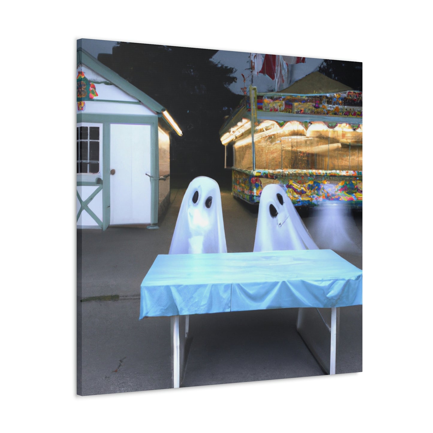 "The Carnival of the Candy-Stealing Ghosts" - The Alien Canva