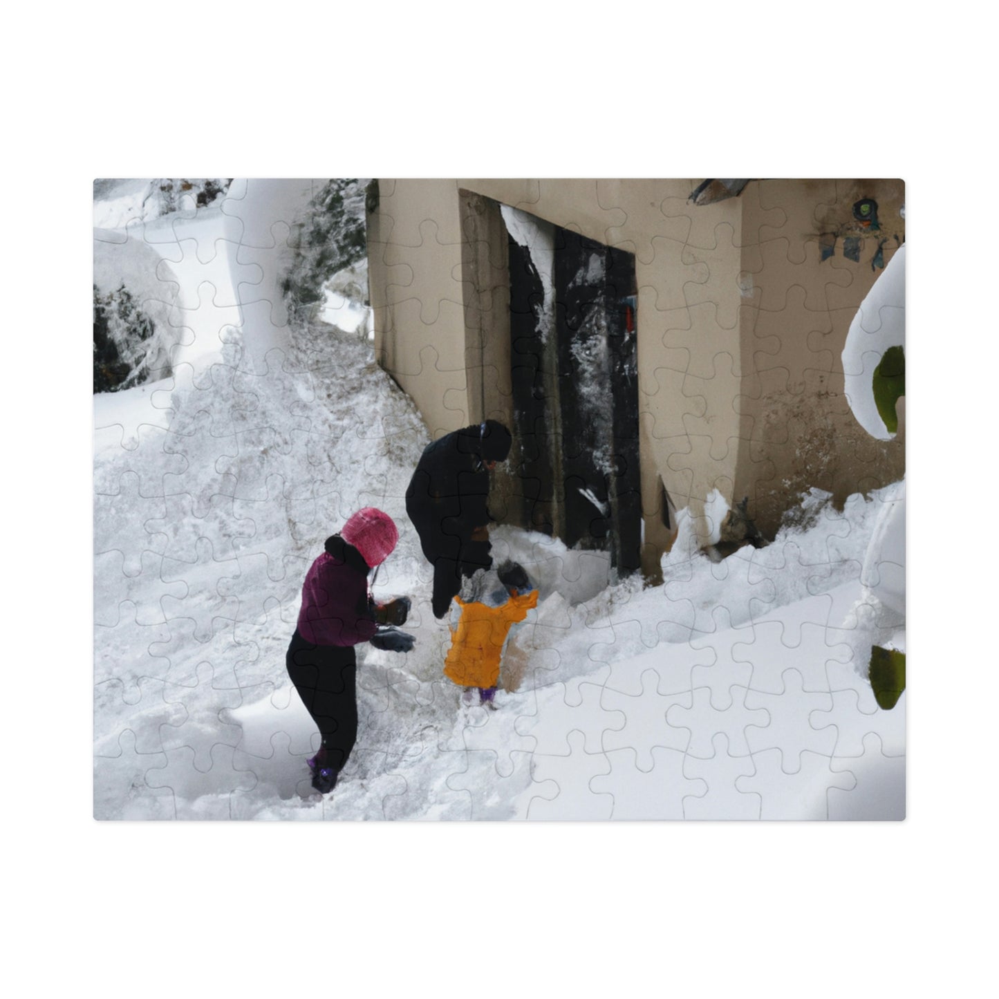 "Nevado en" - El rompecabezas alienígena