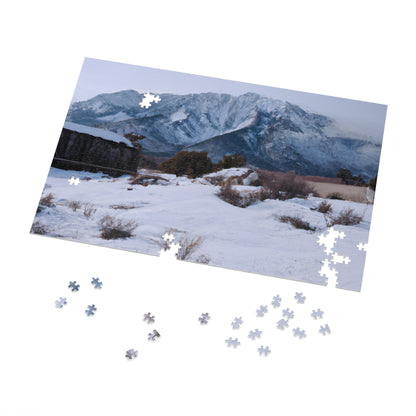 "Silent Peak: An Empty Town's Story" - The Alien Jigsaw Puzzle