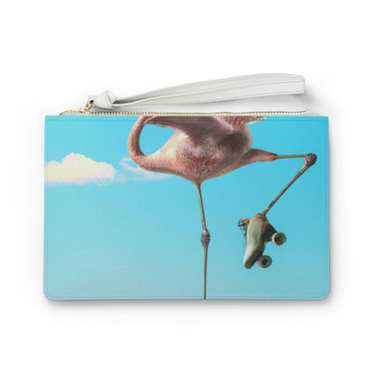 "Flamingo Skates!" - The Alien Clutch Bag