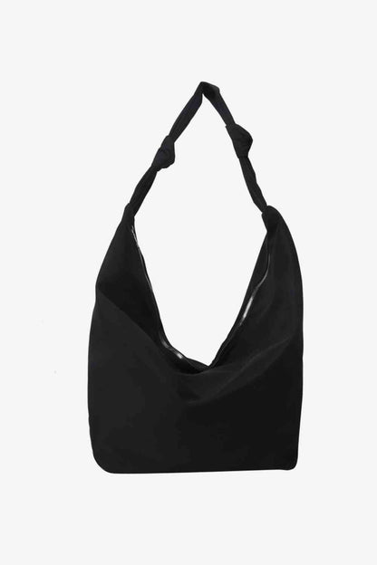 Bolso bandolera oversize de nailon