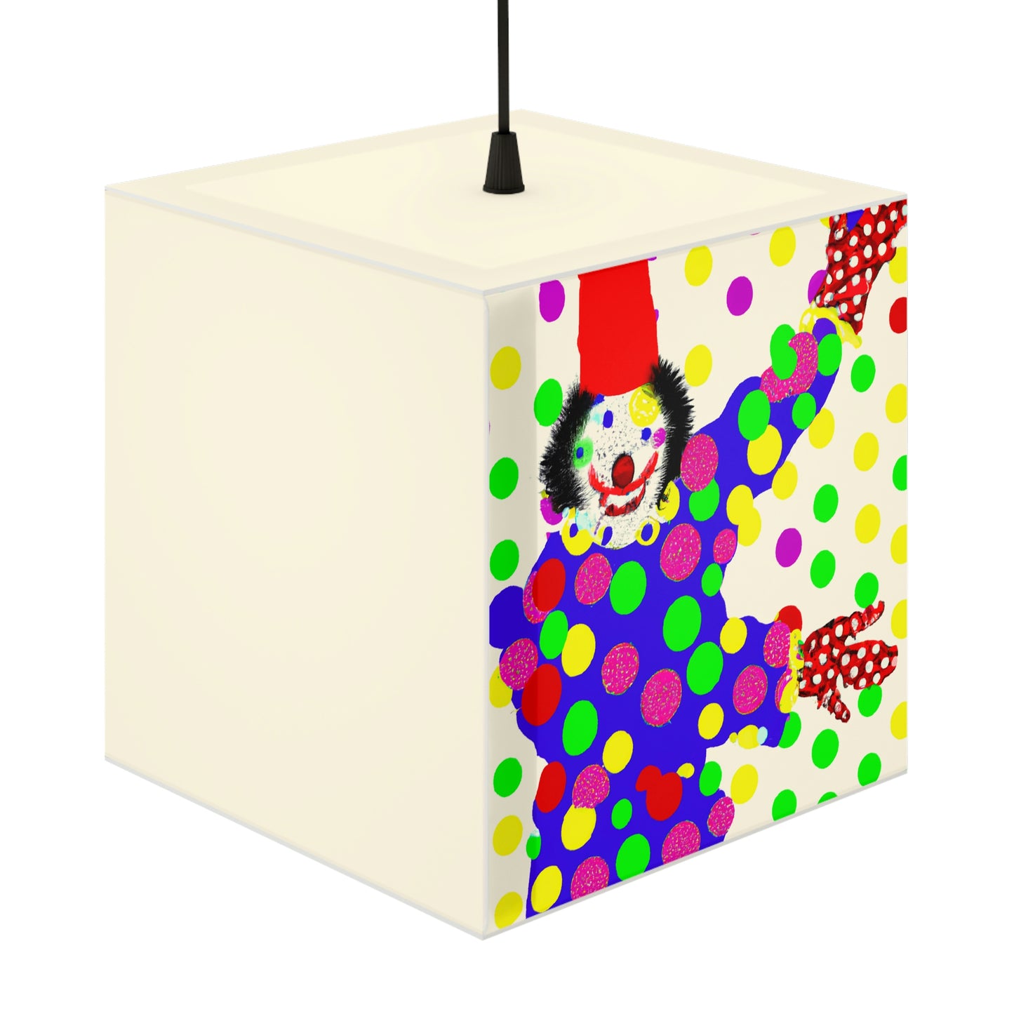 "Clowning Around in the Cold: A Winter Glove Story" - The Alien Light Cube Lamp