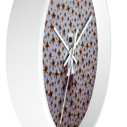 "A Small Adventurer Among Giant Stars" - The Alien Wall Clock